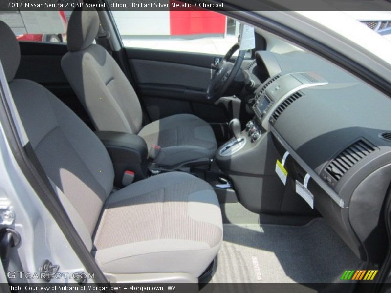 Brilliant Silver Metallic / Charcoal 2012 Nissan Sentra 2.0 SR Special Edition