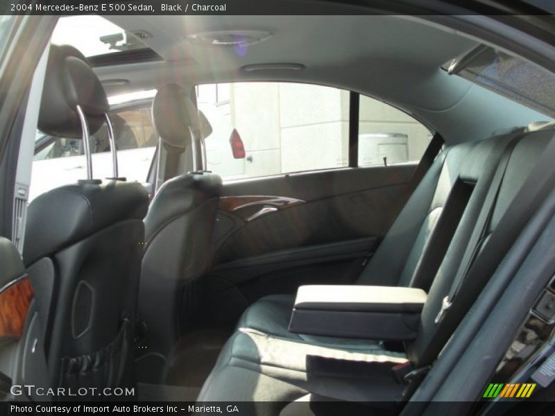 Black / Charcoal 2004 Mercedes-Benz E 500 Sedan
