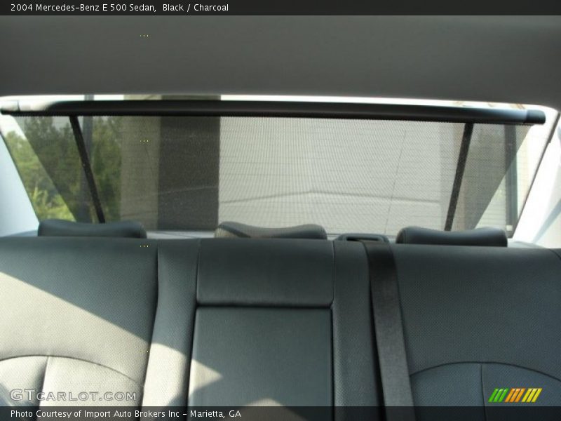 Black / Charcoal 2004 Mercedes-Benz E 500 Sedan