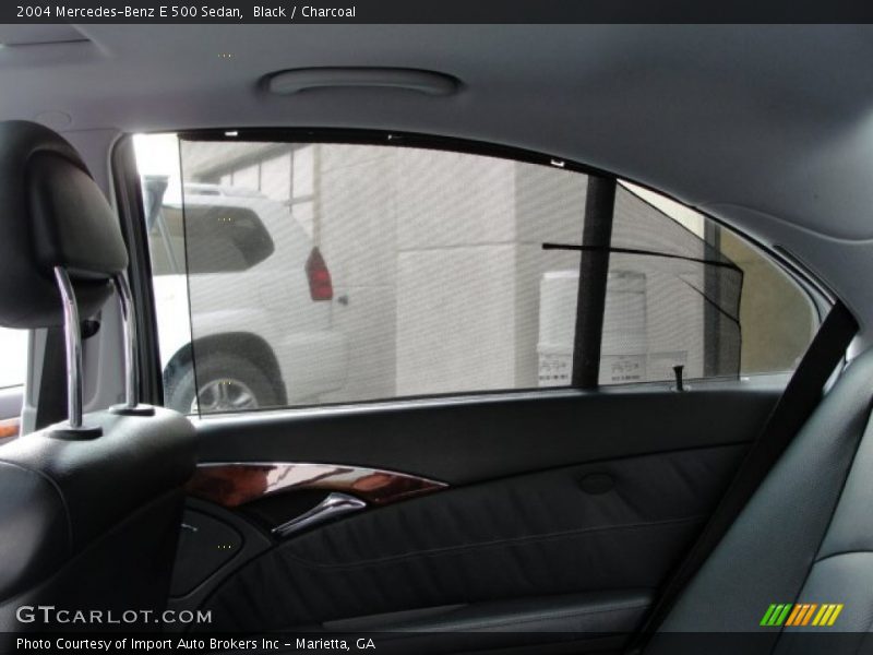 Black / Charcoal 2004 Mercedes-Benz E 500 Sedan