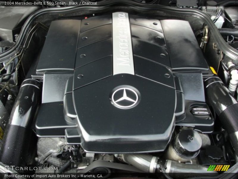 Black / Charcoal 2004 Mercedes-Benz E 500 Sedan