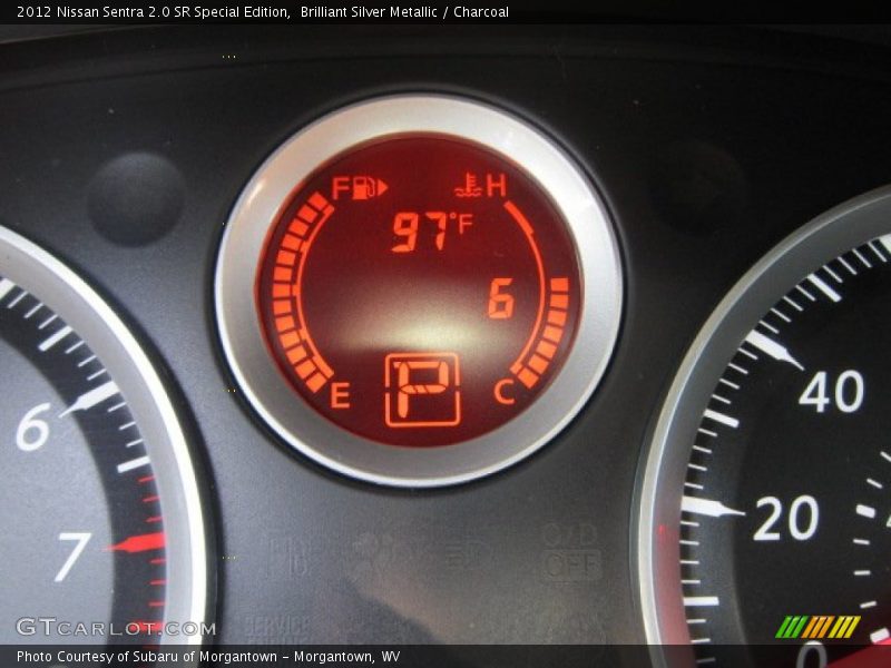 Brilliant Silver Metallic / Charcoal 2012 Nissan Sentra 2.0 SR Special Edition
