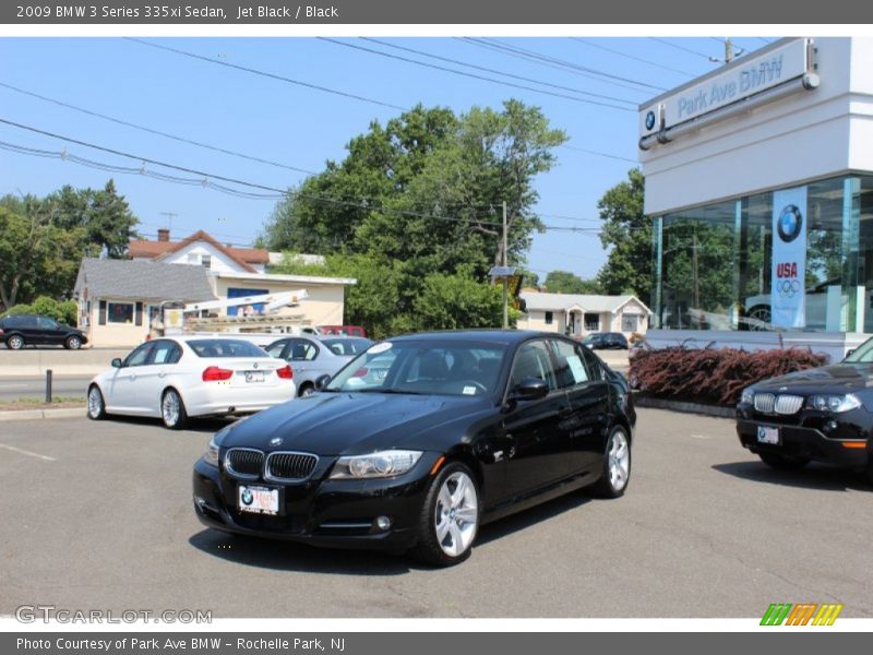 Jet Black / Black 2009 BMW 3 Series 335xi Sedan