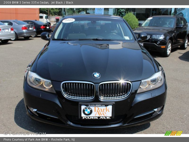 Jet Black / Black 2009 BMW 3 Series 335xi Sedan