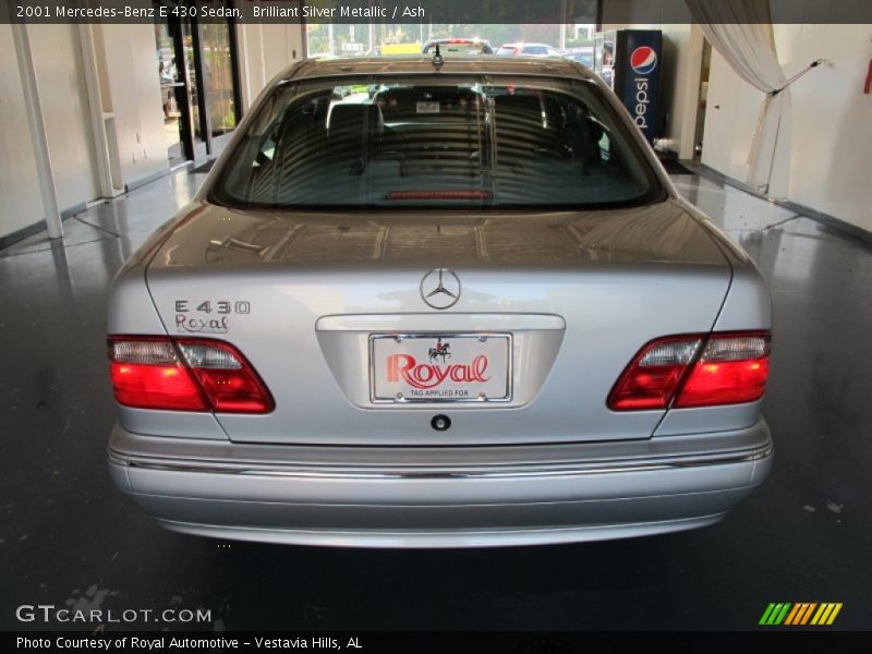 Brilliant Silver Metallic / Ash 2001 Mercedes-Benz E 430 Sedan