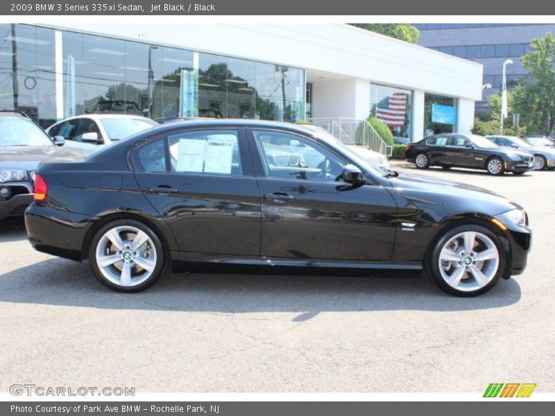 Jet Black / Black 2009 BMW 3 Series 335xi Sedan