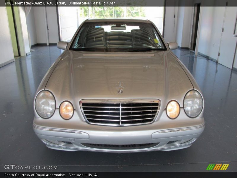 Brilliant Silver Metallic / Ash 2001 Mercedes-Benz E 430 Sedan