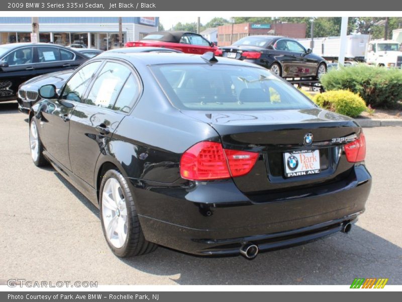 Jet Black / Black 2009 BMW 3 Series 335xi Sedan