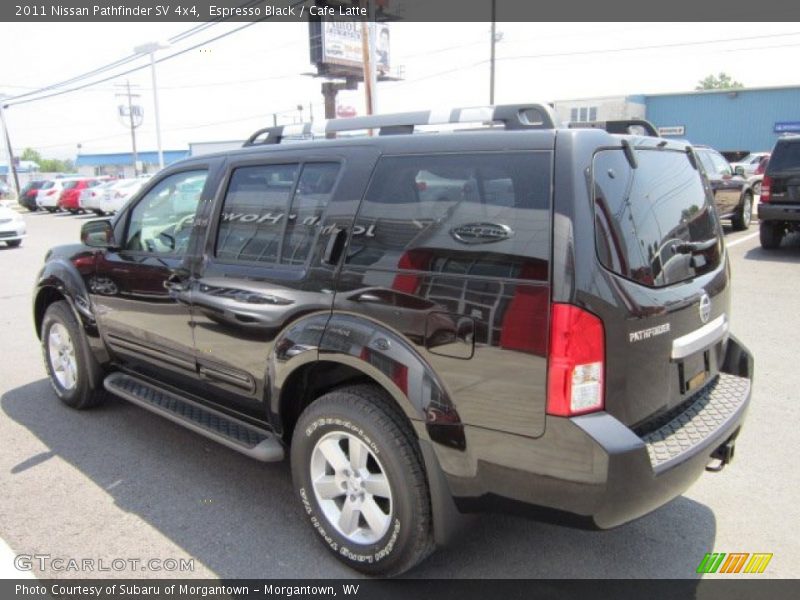 Espresso Black / Cafe Latte 2011 Nissan Pathfinder SV 4x4