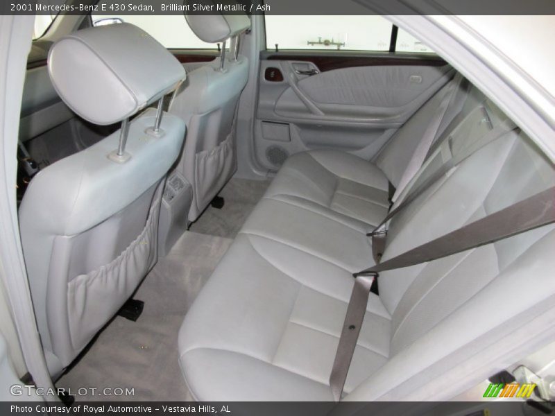  2001 E 430 Sedan Ash Interior