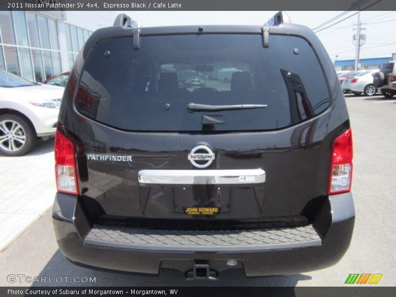 Espresso Black / Cafe Latte 2011 Nissan Pathfinder SV 4x4