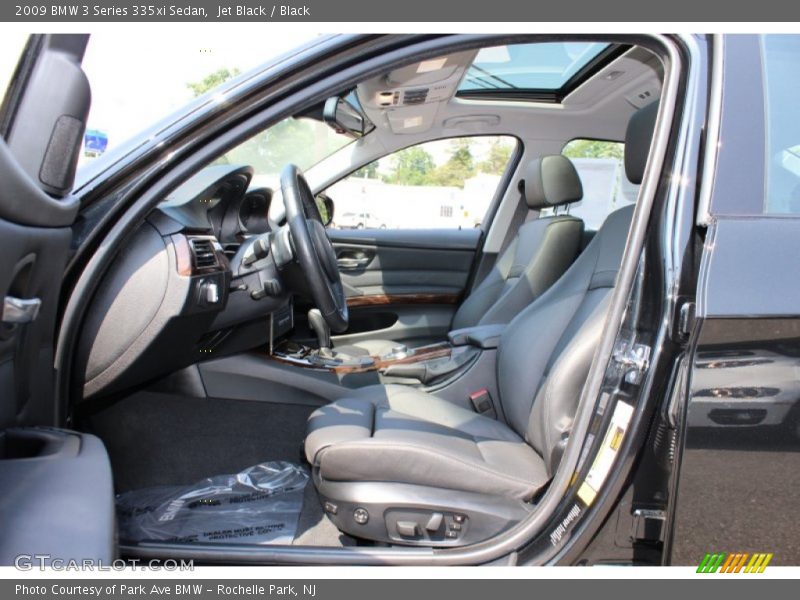Jet Black / Black 2009 BMW 3 Series 335xi Sedan