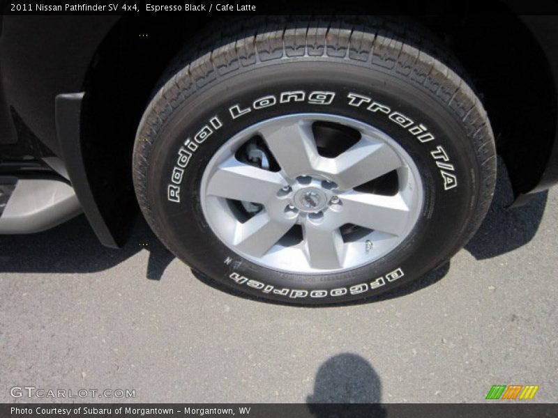 Espresso Black / Cafe Latte 2011 Nissan Pathfinder SV 4x4