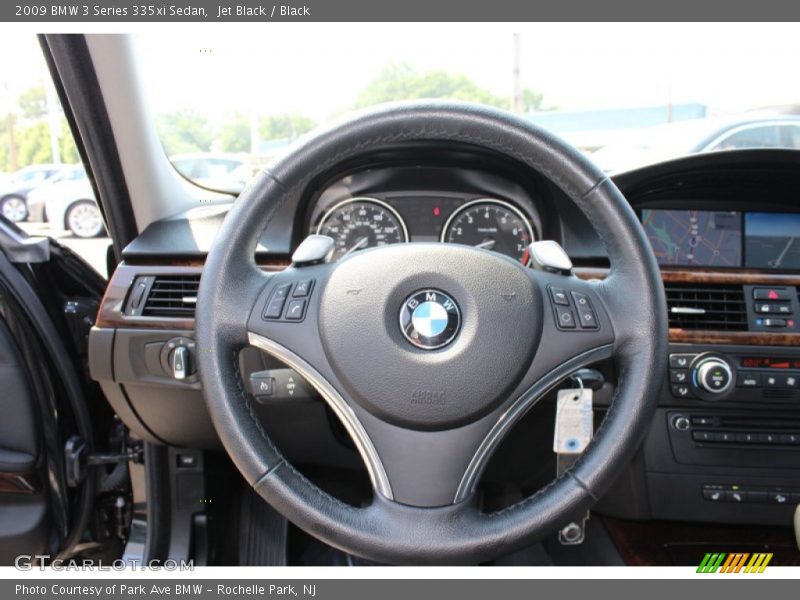 Jet Black / Black 2009 BMW 3 Series 335xi Sedan