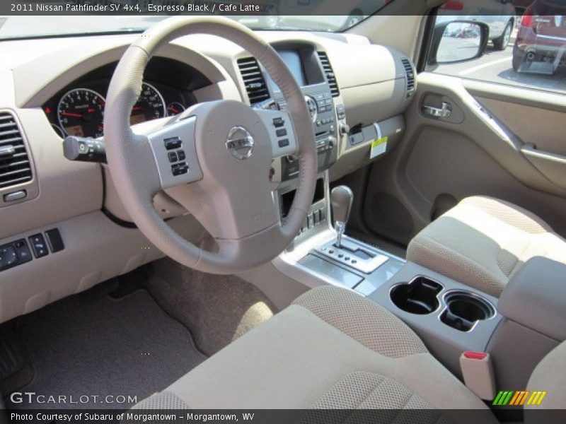 Espresso Black / Cafe Latte 2011 Nissan Pathfinder SV 4x4
