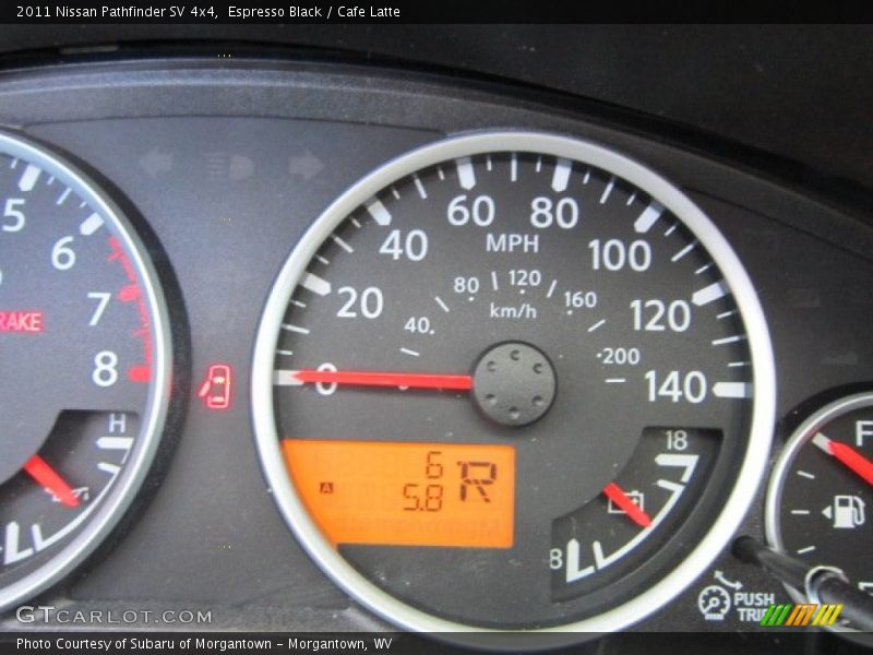 Espresso Black / Cafe Latte 2011 Nissan Pathfinder SV 4x4