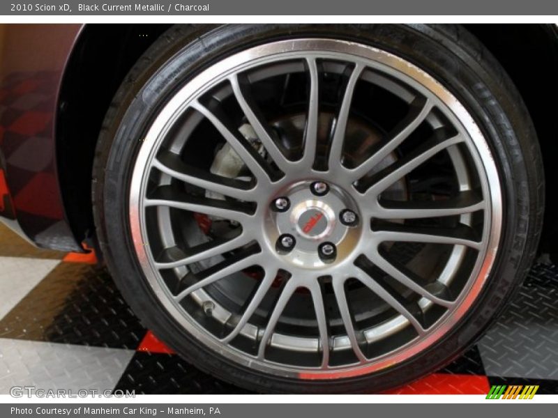 Black Current Metallic / Charcoal 2010 Scion xD