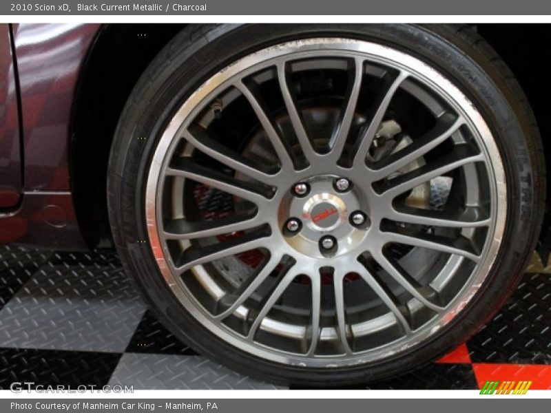 Black Current Metallic / Charcoal 2010 Scion xD