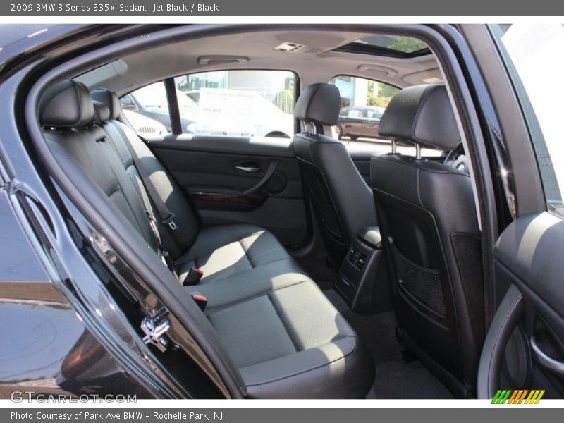 Jet Black / Black 2009 BMW 3 Series 335xi Sedan