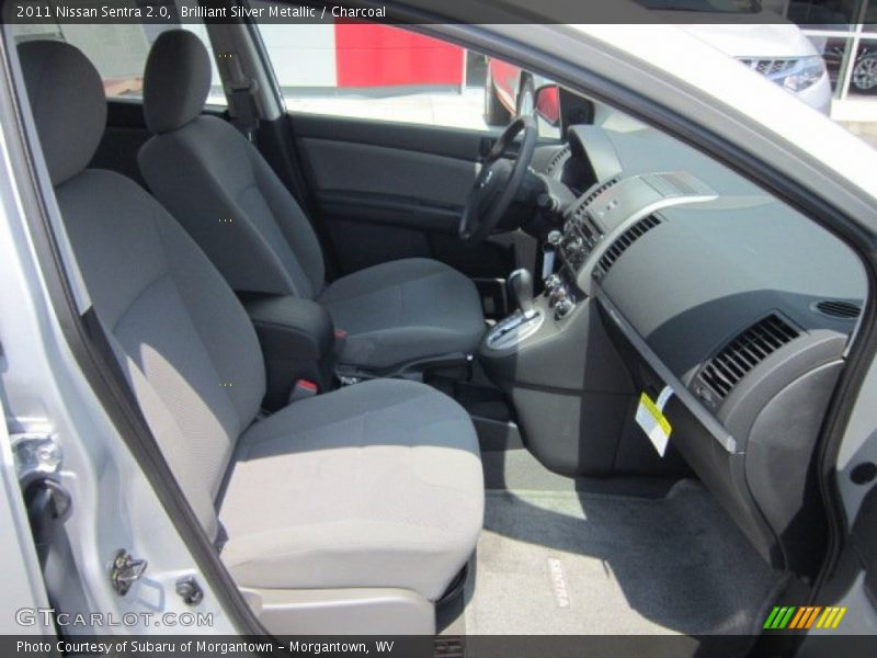 Brilliant Silver Metallic / Charcoal 2011 Nissan Sentra 2.0