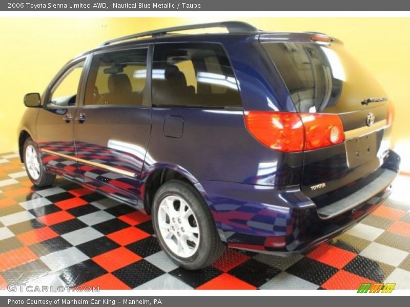 Nautical Blue Metallic / Taupe 2006 Toyota Sienna Limited AWD