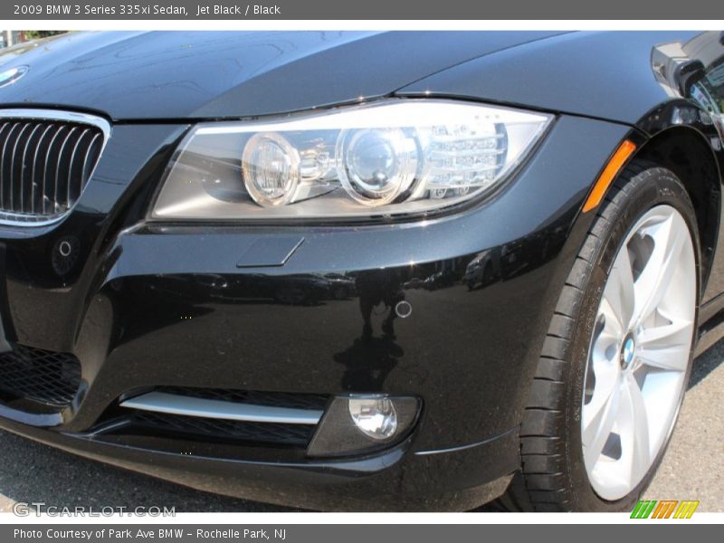 Jet Black / Black 2009 BMW 3 Series 335xi Sedan