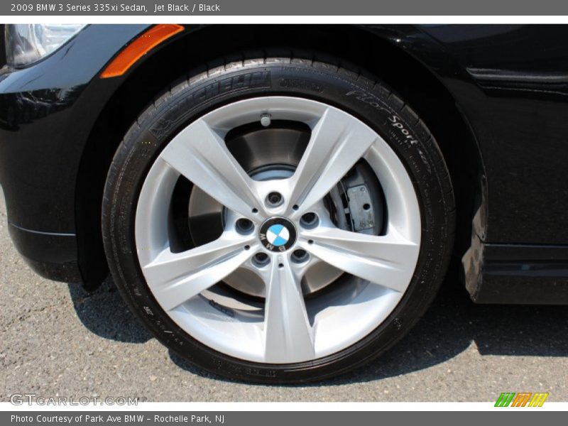 Jet Black / Black 2009 BMW 3 Series 335xi Sedan