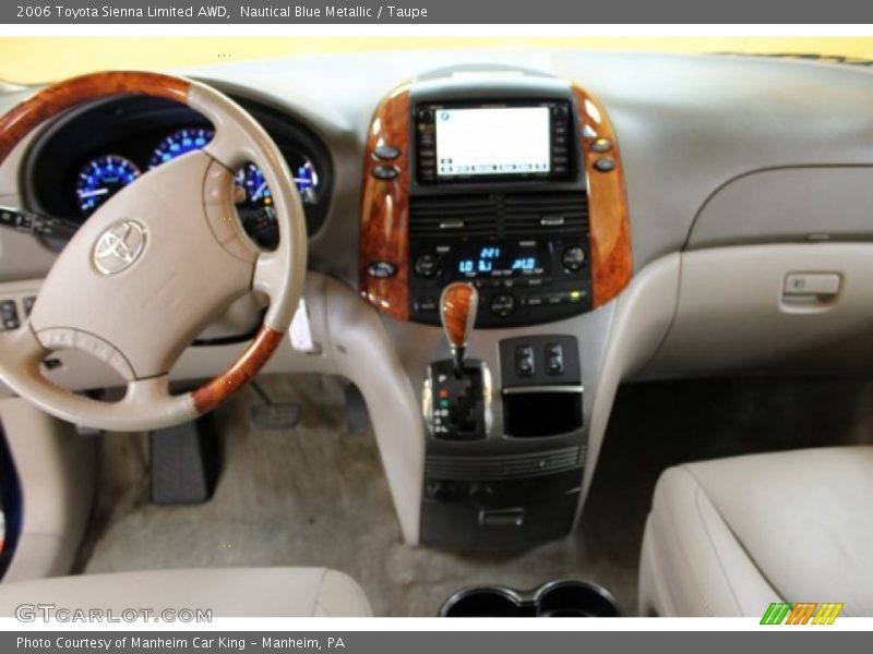Nautical Blue Metallic / Taupe 2006 Toyota Sienna Limited AWD