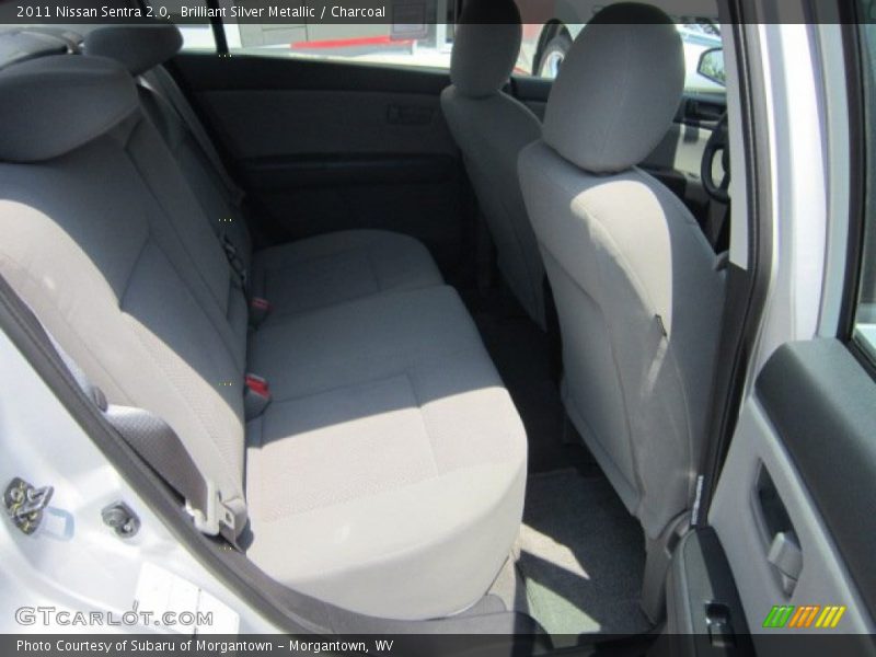 Brilliant Silver Metallic / Charcoal 2011 Nissan Sentra 2.0