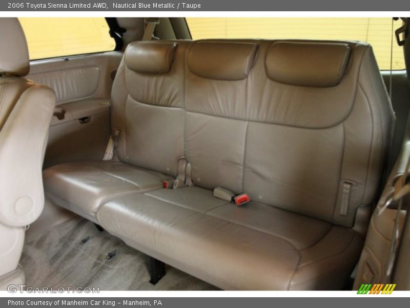 Nautical Blue Metallic / Taupe 2006 Toyota Sienna Limited AWD