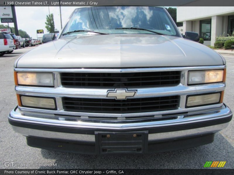 Light Pewter Metallic / Gray 1998 Chevrolet Tahoe LT