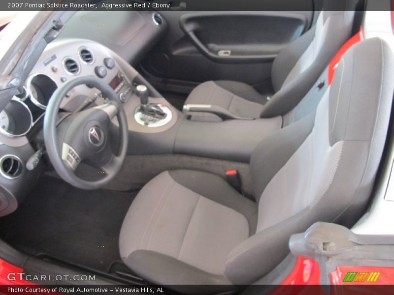 Aggressive Red / Ebony 2007 Pontiac Solstice Roadster