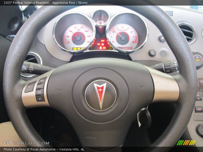 Aggressive Red / Ebony 2007 Pontiac Solstice Roadster