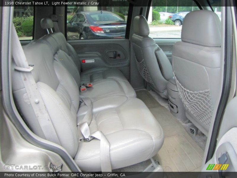 Light Pewter Metallic / Gray 1998 Chevrolet Tahoe LT