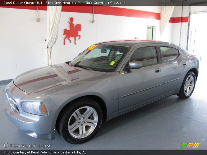 Silver Steel Metallic / Dark Slate Gray/Light Graystone 2006 Dodge Charger R/T