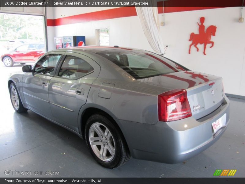 Silver Steel Metallic / Dark Slate Gray/Light Graystone 2006 Dodge Charger R/T