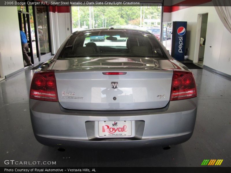 Silver Steel Metallic / Dark Slate Gray/Light Graystone 2006 Dodge Charger R/T