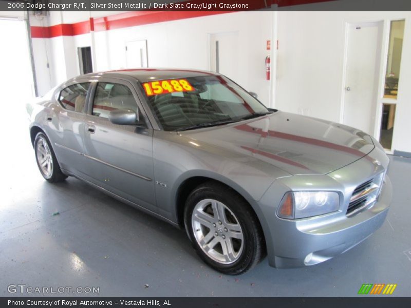 Silver Steel Metallic / Dark Slate Gray/Light Graystone 2006 Dodge Charger R/T