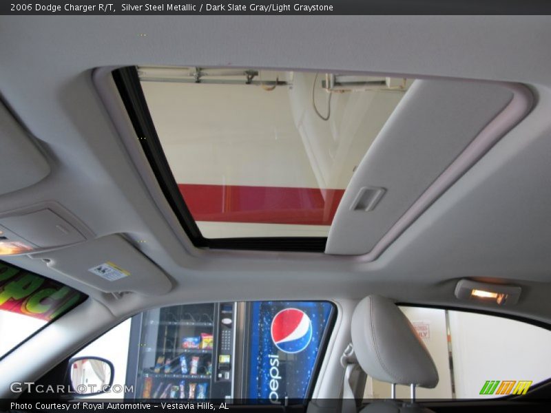 Silver Steel Metallic / Dark Slate Gray/Light Graystone 2006 Dodge Charger R/T