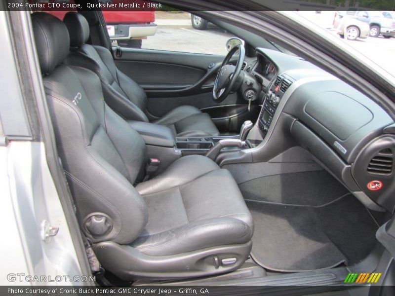  2004 GTO Coupe Black Interior