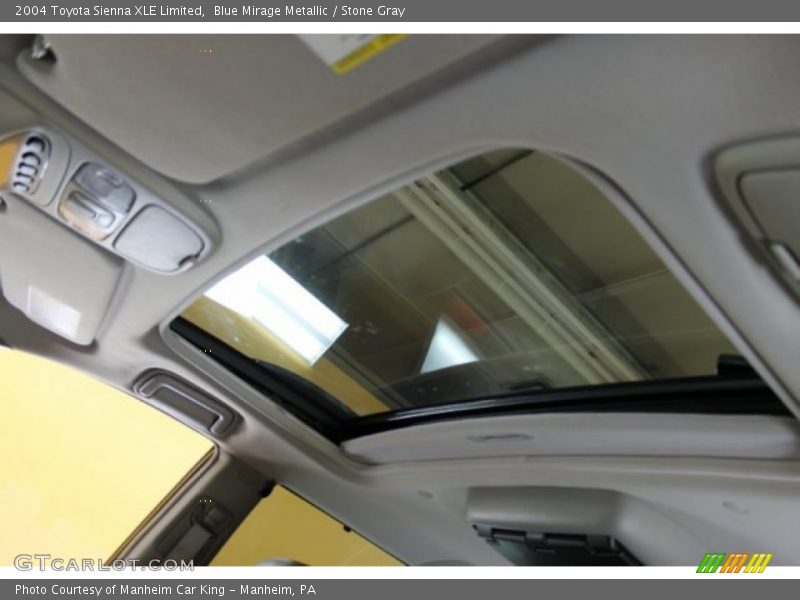 Blue Mirage Metallic / Stone Gray 2004 Toyota Sienna XLE Limited
