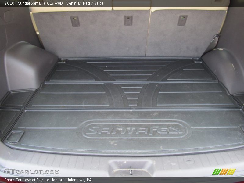 Venetian Red / Beige 2010 Hyundai Santa Fe GLS 4WD