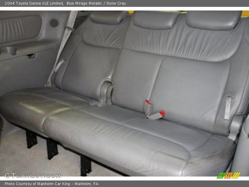 Blue Mirage Metallic / Stone Gray 2004 Toyota Sienna XLE Limited