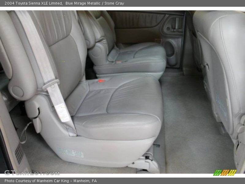 Blue Mirage Metallic / Stone Gray 2004 Toyota Sienna XLE Limited
