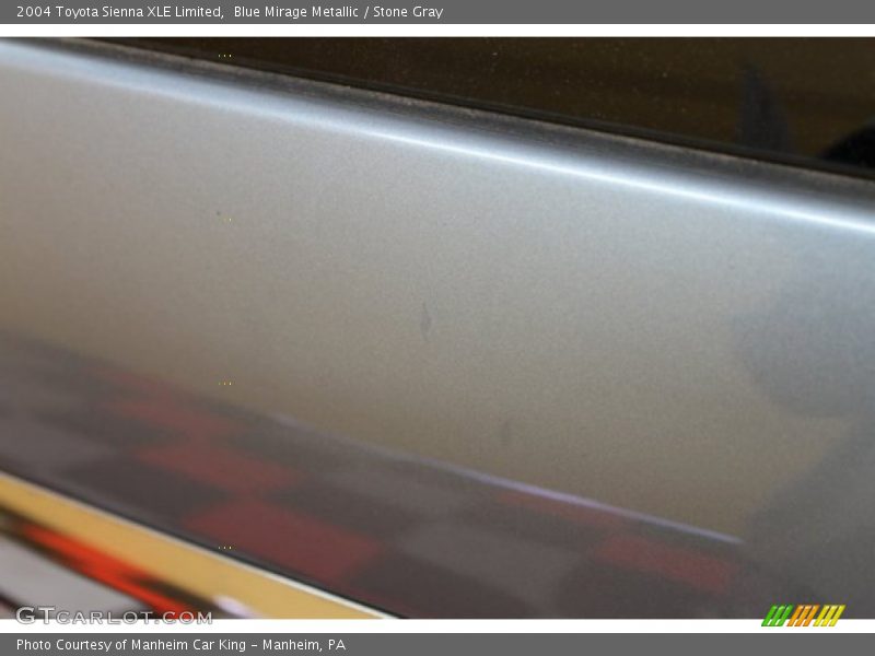 Blue Mirage Metallic / Stone Gray 2004 Toyota Sienna XLE Limited