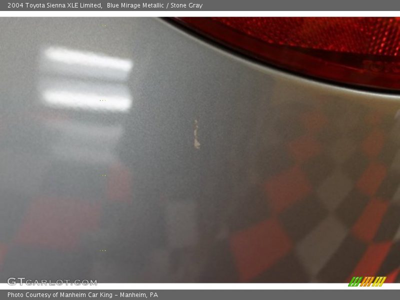 Blue Mirage Metallic / Stone Gray 2004 Toyota Sienna XLE Limited