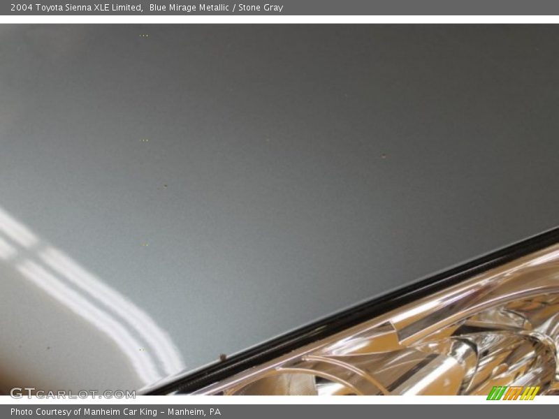Blue Mirage Metallic / Stone Gray 2004 Toyota Sienna XLE Limited