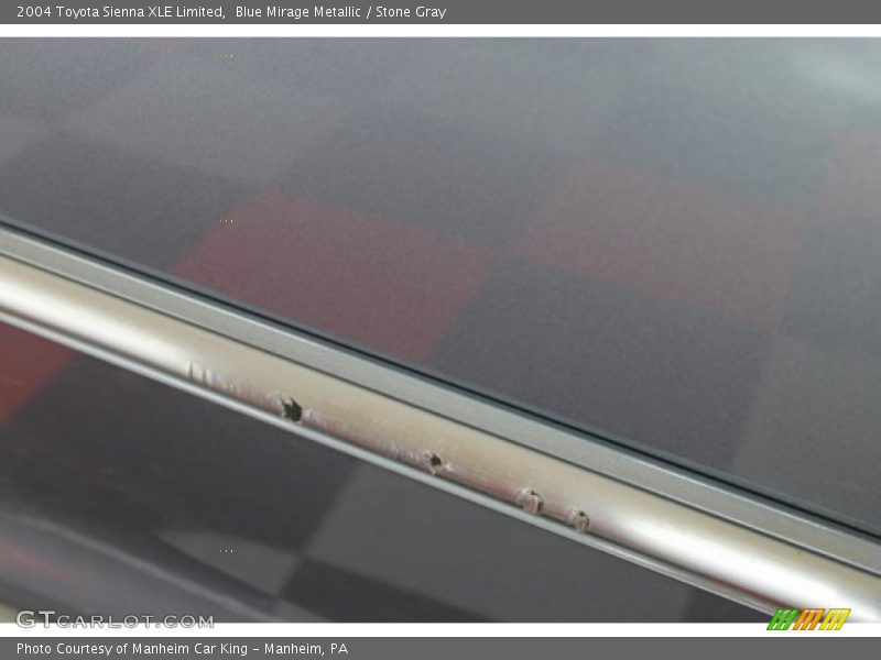 Blue Mirage Metallic / Stone Gray 2004 Toyota Sienna XLE Limited