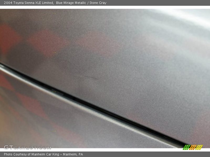 Blue Mirage Metallic / Stone Gray 2004 Toyota Sienna XLE Limited