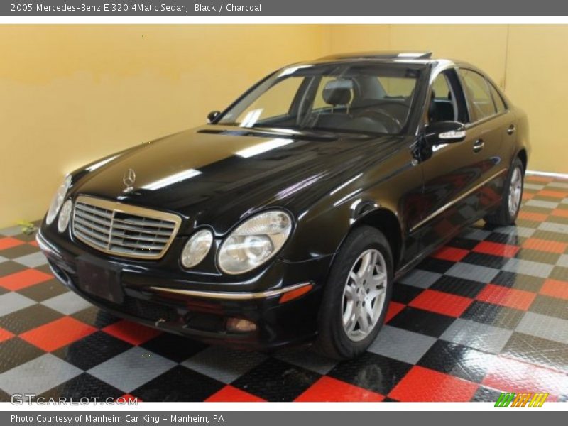 Black / Charcoal 2005 Mercedes-Benz E 320 4Matic Sedan